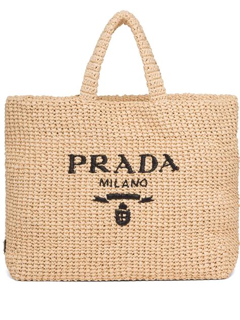 prada embroidery totes.